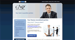 Desktop Screenshot of gaapsearch.com