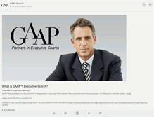 Tablet Screenshot of gaapsearch.com